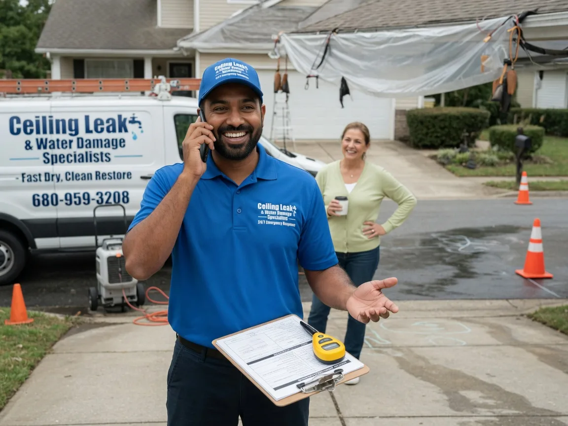 Ceiling Leak Cleanup Lakeland, LA FAQs