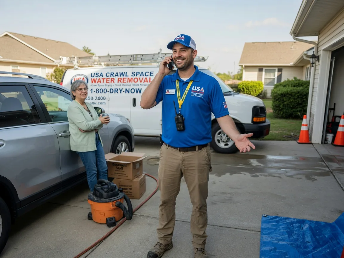 Crawl Space Water Removal Lakeland, LA FAQs